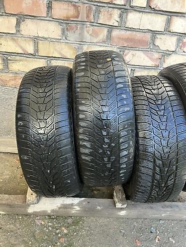 Шины: Шины 225 / 55 / R 18, Зима, Б/у, Комплект, Легковые, Корея, Hankook — 4