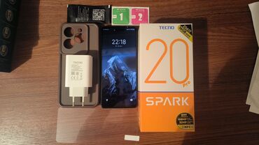 texnomart gence: Tecno Spark 20 Pro, 256 GB, rəng - Qara