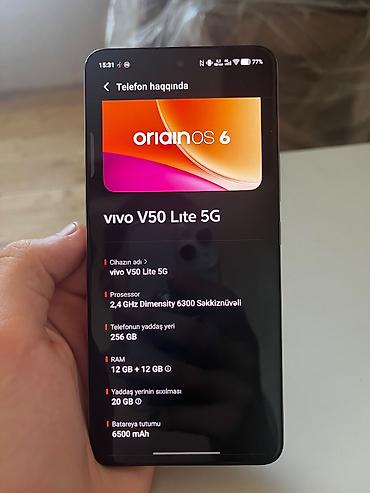 6500 slide: Vivo X100 Vivo, 256 GB, Barmaq izi — 5