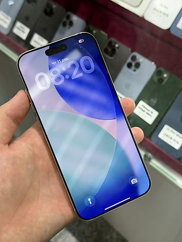 купить пйфон 16: IPhone 16 Pro Max, Б/у, 256 ГБ, White Titanium, Защитное стекло, Чехол, Кабель, В рассрочку, 95 % — 2