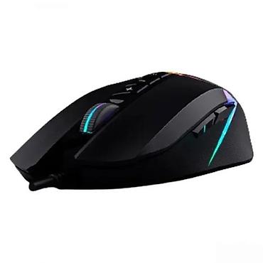 Kompjuterski miševi: Gejming žičani miš sa RGB osvetljenjem - Ergonomski dizajn sa mat — 5