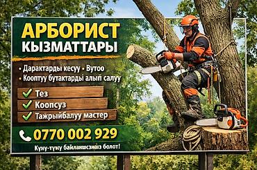 резка наклейки: Арбористические услуги - Спиливание деревьев и валка - Удаление — 1