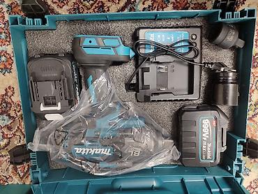 электро шиты: Аккумуляторный ударный гайковерт Makita (серия BL motor, бесщеточный) — 2