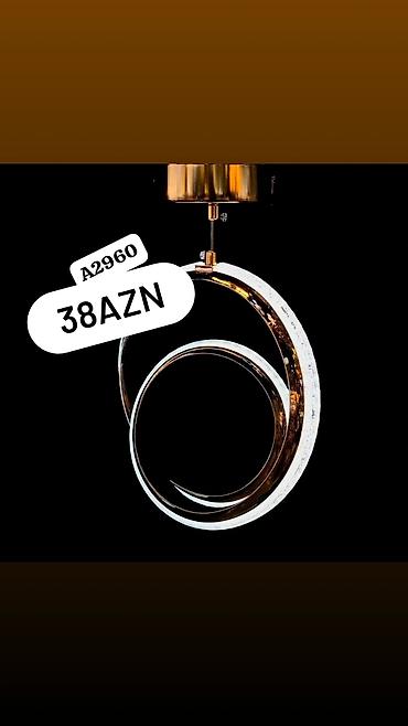 led isiq: Led Çılçıraq, 3 lampa, Metal — 5