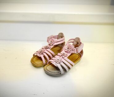 польские сандали: Детские сандалии, босоножки на девочку. 25 размер. 200 сом