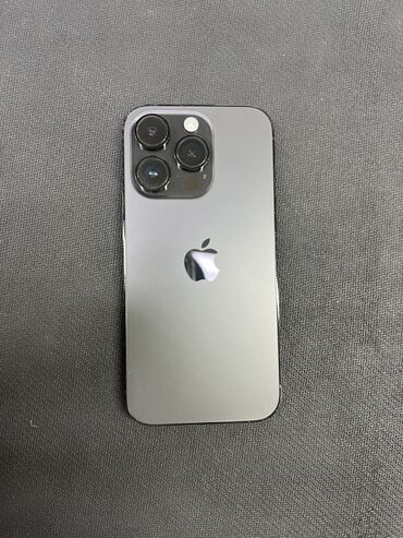 ми ош: IPhone 14 Pro, Колдонулган, 256 ГБ, Jet Black, Бөлүп төлөө менен, 86 %