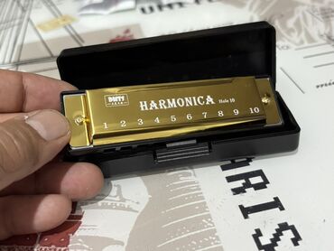 Dodaq qarmonları: Fərdi həkk olunmuş harmoniyalar. Bu harmoniyalar qızılı və gümüşü — 6