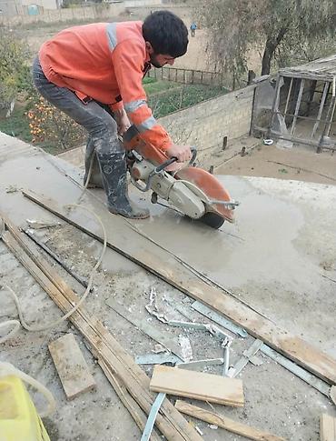 tam insaat: Beton kəsimi və açılışların hazırlanması xidməti - Armaturlu/armsız — 1