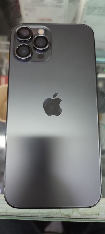 Apple iPhone: IPhone 12 Pro Max, Б/у, 256 ГБ, Черный, 100 %