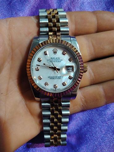ucuz saatlar instagram: Rolex Oyster Perpetual Datejust kişi/qadın qol saatı - Korpus: polad — 1