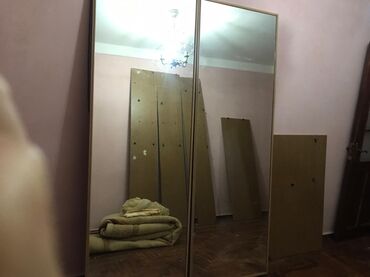 guzgulu dolab: Güzgü Floor mirror, Düzbucaqlı, Çərçivə ilə