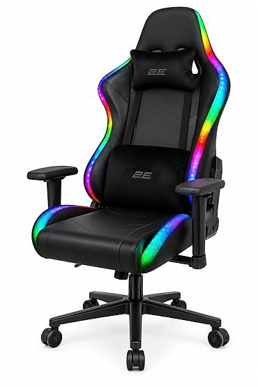 RGB LED işıqlandırmalı oyun kreslosu kredit var! - Dizayn: Yüksək