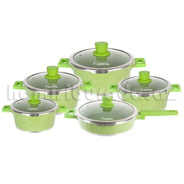 Наборы посуды для готовки: Цвет - Зеленый