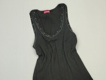 czarne bluzki bez rękawów: Блуза жіноча, L, стан - Хороший