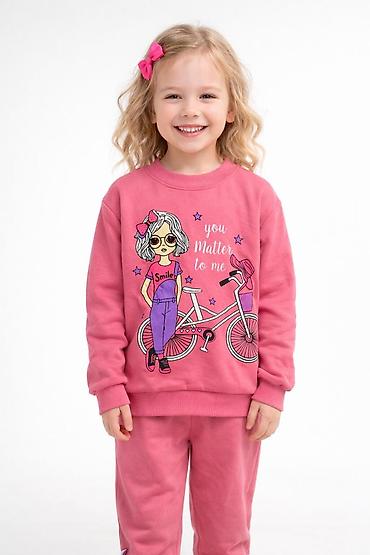 Uşaqlar üçün digər geyimlər: Uşaq üçün iki hissəli idman dəsti - Model 1: Uzunqollu sweatshirt və — 3