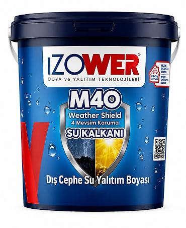 sprey boyalar: Akril Fasad üçün boya, Izower, rəng - Ağ, Suya davamlı — 1