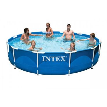 надувной бассейн для всей семьи: Диаметр 366 Высота 76 см Для всей семьи ( в комплекте бассейн и
