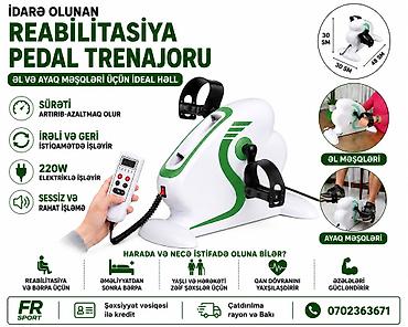 elektron velo: 💥 velotrenajor, velo, reabilitasiya velotrenajoru ✅ 7/24 əlaqə — 1