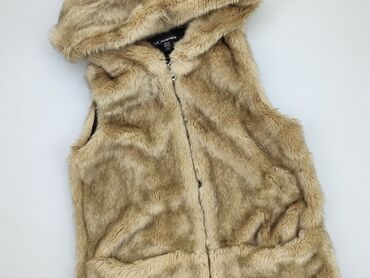 skórzane brązowa spódnice: Waistcoat, M (EU 38), condition - Very good
