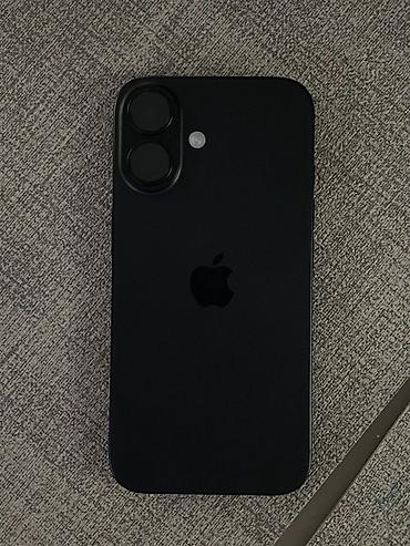 89: IPhone 16, Б/у, 128 ГБ, Black Titanium, 89 % — 1