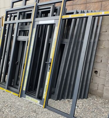 Алюминиевые окна на заказ: Алюминиевое окно на заказ, Тип окна: Витражные, Фасадные, Балконные, Бесплатная установка, Без рассрочки — 10