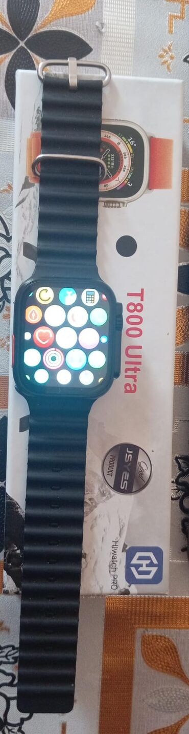 Smart saatlar: Yeni, Smart saat, Sensor ekran, rəng - Qara