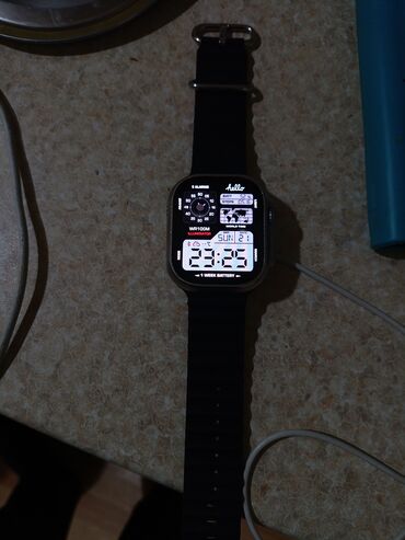 avto monitor: İşlənmiş, Smart saat, Apple, Аnti-lost, rəng - Gümüşü