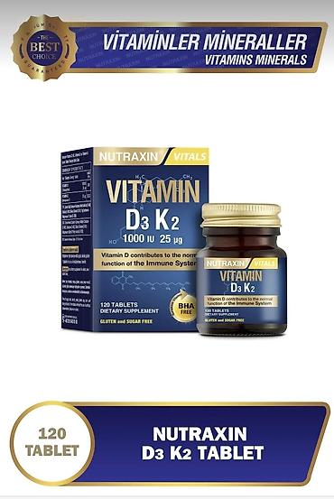 d3 nar qiymeti: Витамин Д 3 К 2 Vitamin D 3 k 2 Nutraxin Vitals Vitamin D3 K2 – 120 — 1