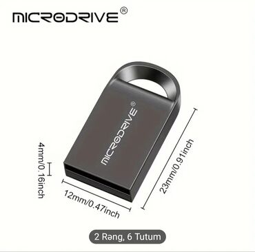 Чехлы и сумки для ноутбуков: MICRODRIVE brendinin bu USB flaş diski yığcam dizaynı ilə məlumatların