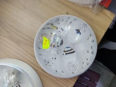 fish eye: Потолочный/настенный светильник-тарелка с прозрачным рассеивателем и — 1