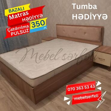 Çarpayılar: Təknəfərlik çarpayı, Matras ilə — 5