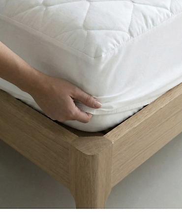 bed sheets: Непромокаемый наматрасник-простыня на резинке Есть Турецкие и — 7