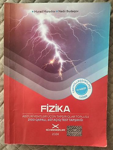 test toplu pdf: Fizika – Abituriyentlər üçün tapşırıqlar toplusu (III hissə) — 1