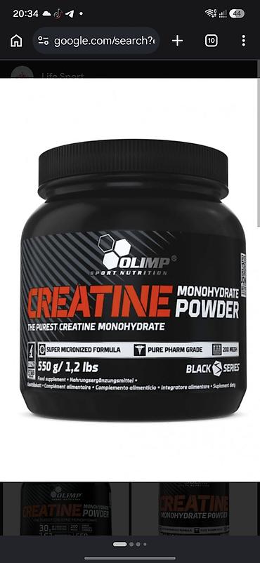 tim sport: Kreatin Çəki: 501 - 750 g, Yeni — 1
