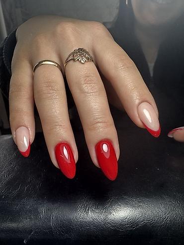 Маникюр: Наращивание ногтей, Маникюр, С выездом на дом — 2