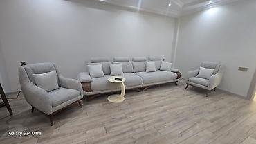 künc divan ölçüləri: Mebel dəsti – müasir skandinaviya üslubunda yumşaq otaq künc divanları — 1