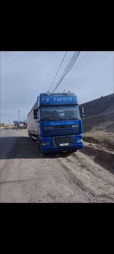 Тягачи: Тягач, DAF, Тентованный