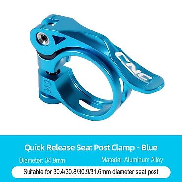 velosiped sidenya: Velosiped Oturacaq Borusu üçün Sürətli Açılan Qısqac (Quick Release — 2