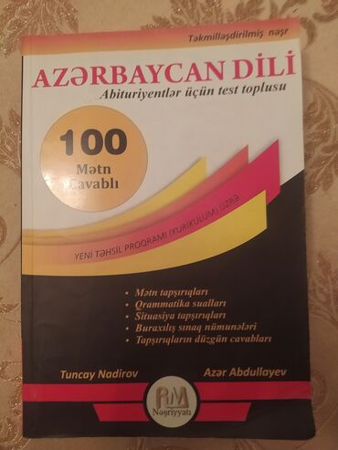 rm nəşriyyatı azerbaycan dili pdf 111 mətn: Azərbaycan dili 100 mətn RM
Həzi Aslanovda