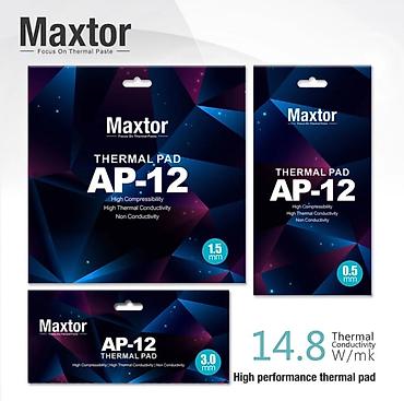 Комплектующие для ПК: TermoPad Maxtor AP-12 Thermal Pad-14.8W/m-k, boz Maxtor AP-12 — 1