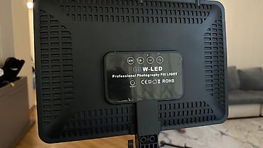 adapter 24v: Studiyanın işıqlandırma dəsti – RGBW-LED “Professional Photography — 2
