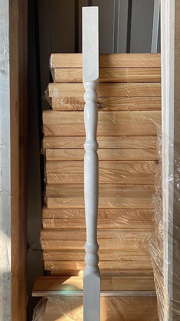 Готовые балясины: Готовая балясина, Материал: Дерево, Для тапчана, Новый — 7