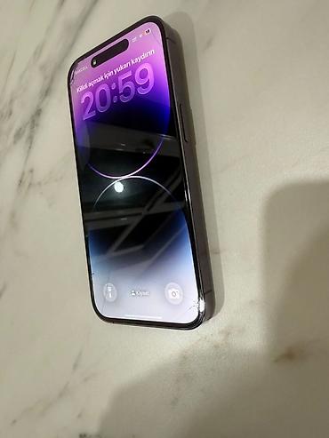 iphone sr: IPhone 14 Pro, Deep Purple, Face ID — 6