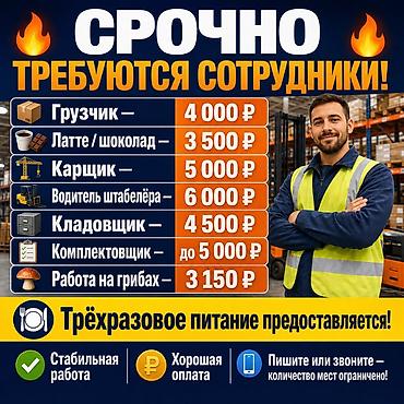 дордой работа: Талап кылынат Өндүрүшкө кара жумушчу, Төлөм: Күнүмдүк, Тажрыйбасыз — 2