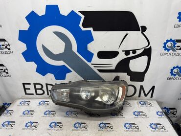 Передние фары: Передняя левая фара Mitsubishi 2007 г., Б/у, Оригинал, Германия
