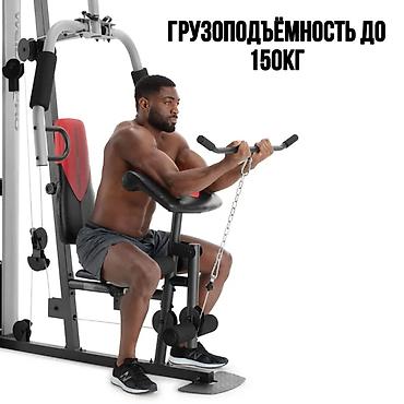 Силовые тренажеры: Силовая станция Американской 🟦 компании 6 тренажёров в одной станции — 9