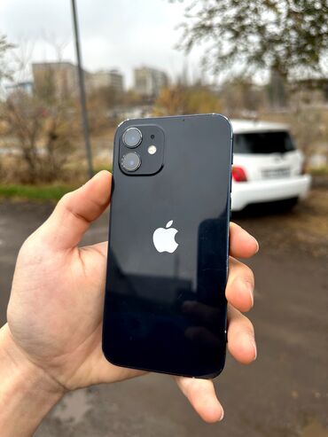 тилифони: IPhone 12, Б/у, 128 ГБ, Pacific Blue, Чехол, 76 %