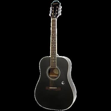 bot kar: Epiphone Songmaker DR-100 (Square Shoulder) Ebony – Akustik Gitara — 1