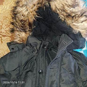 kalson geyim: ZARA MAN kişilər üçün qış parka gödəkçə - Rəng: tünd yaşıl/khaki - — 4