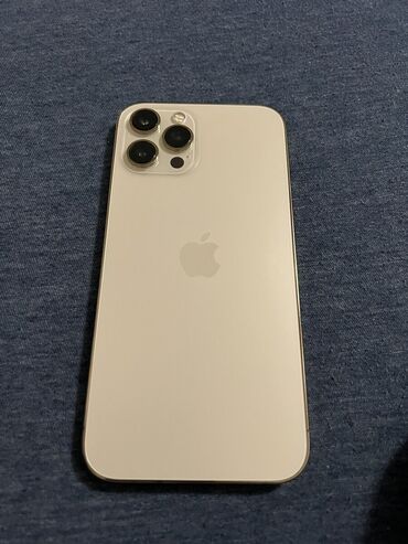 ayfon xs max: IPhone 12 Pro Max, 128 GB, Qızılı, Zəmanət, Barmaq izi, Simsiz şarj